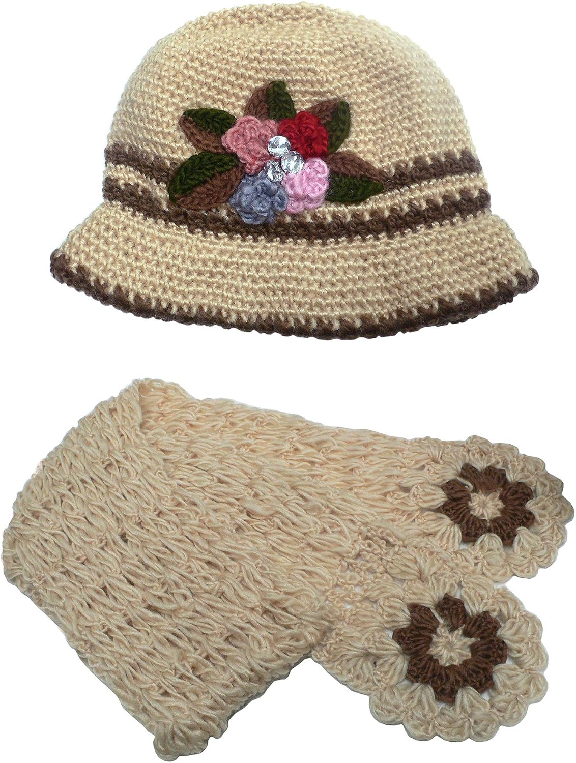 girls hat scarf set