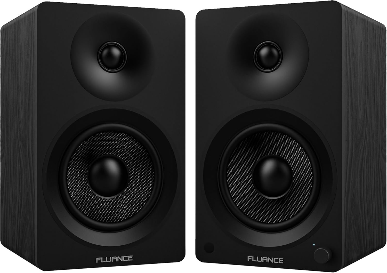 Fluance Ai40 Powered TwoWay 5" 2.0 Bookshelf Speakers with 70W Class D