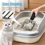BasicForm Metal Cat Litter Scoop – Fast Sifting Deep Shovel with Comfy Handle view 4