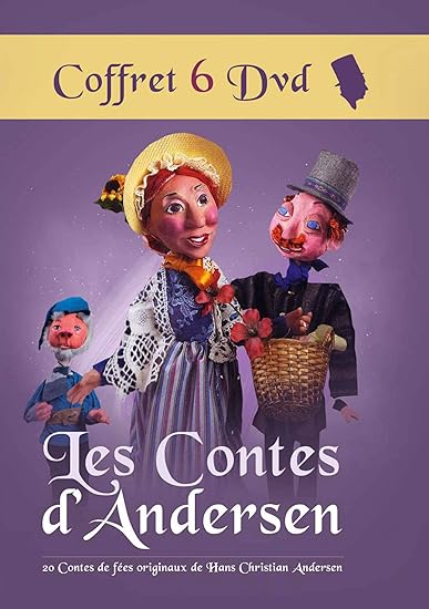 Amazon Com Les Contes D Andersen 6 Dvd 20 Contes De Fees Originaux De Hans Christian Andersen Movies Tv