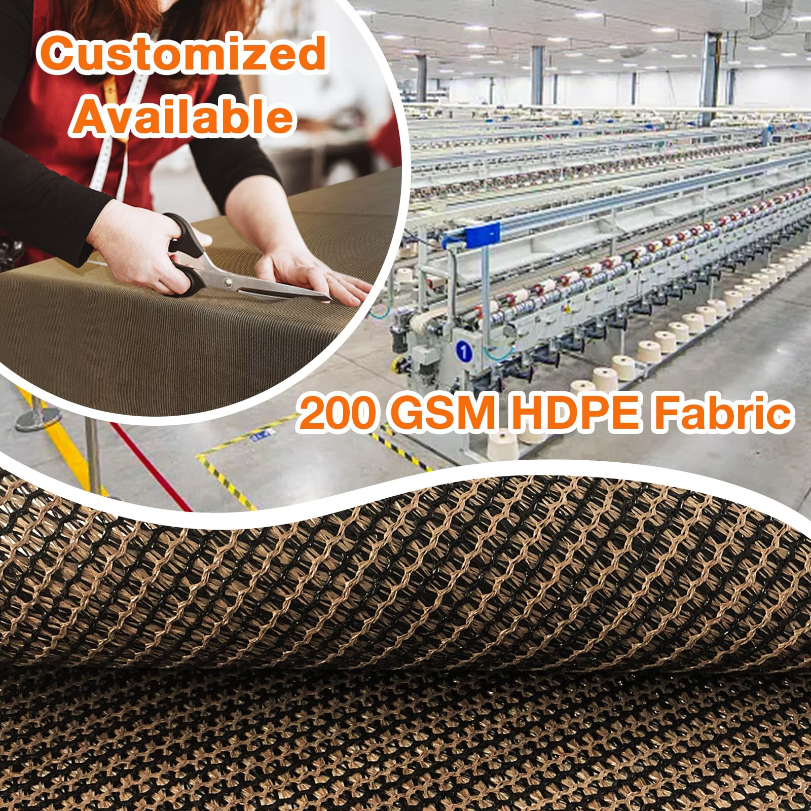 Artpuch Outdoor Pergola Shade Cover 5x9 FT Sun