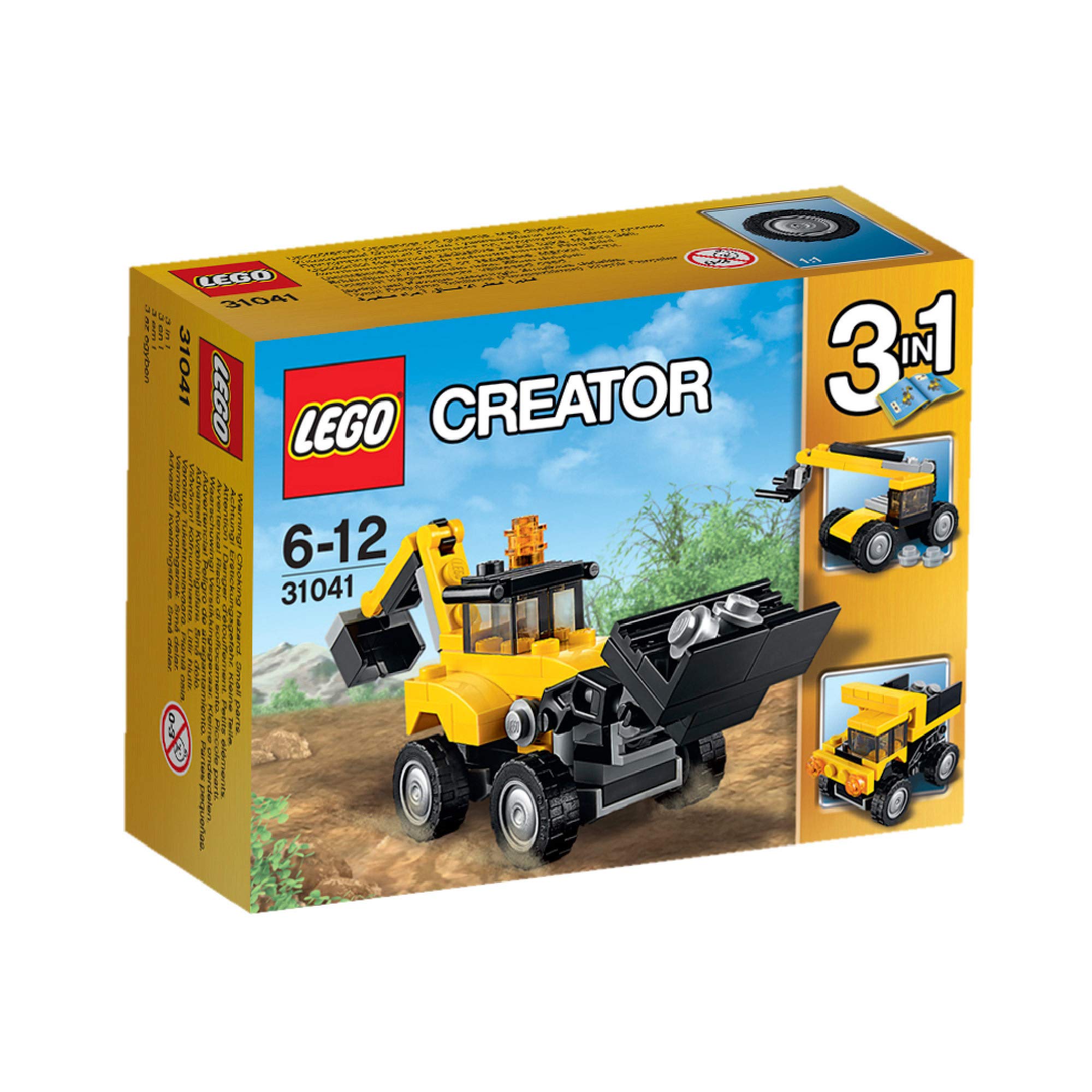 LEGO Creator 31041: Construction Vehicles Mixed