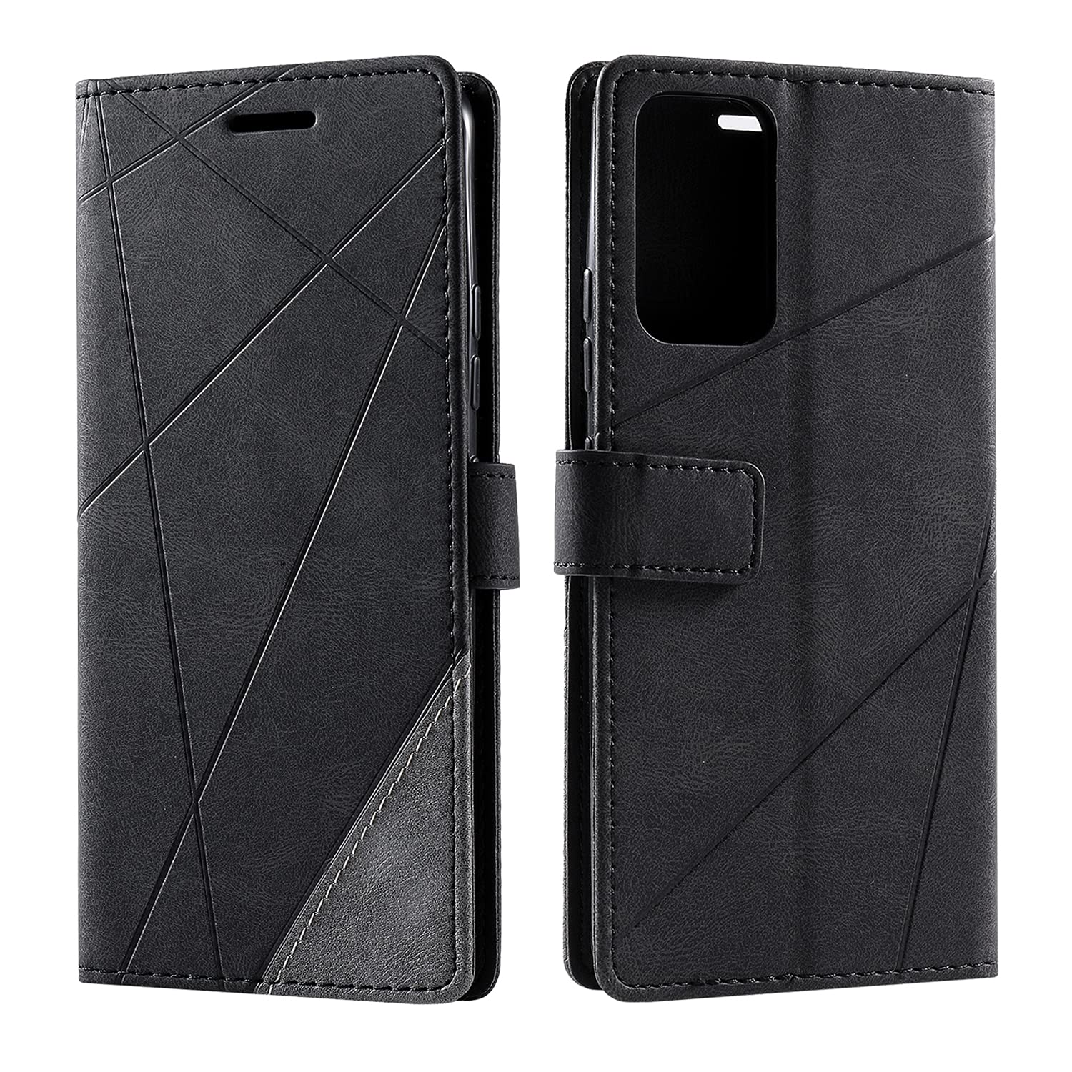 SONWO Case for Xiaomi Redmi Note 11 Pro/Xiaomi Redmi Note 11 Pro Plus, Premium Leather Flip Wallet Case Magnetic Closure Phone Case for Redmi Note 11 Pro/Xiaomi Redmi Note 11 Pro Plus, Black — image 1