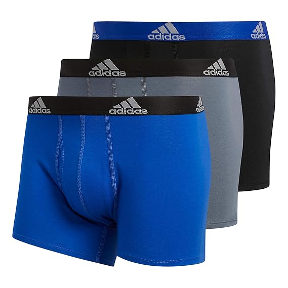 adidas Men's Stretch Cotton Trunk Underwear (3Pack) Boxed Amazon.in