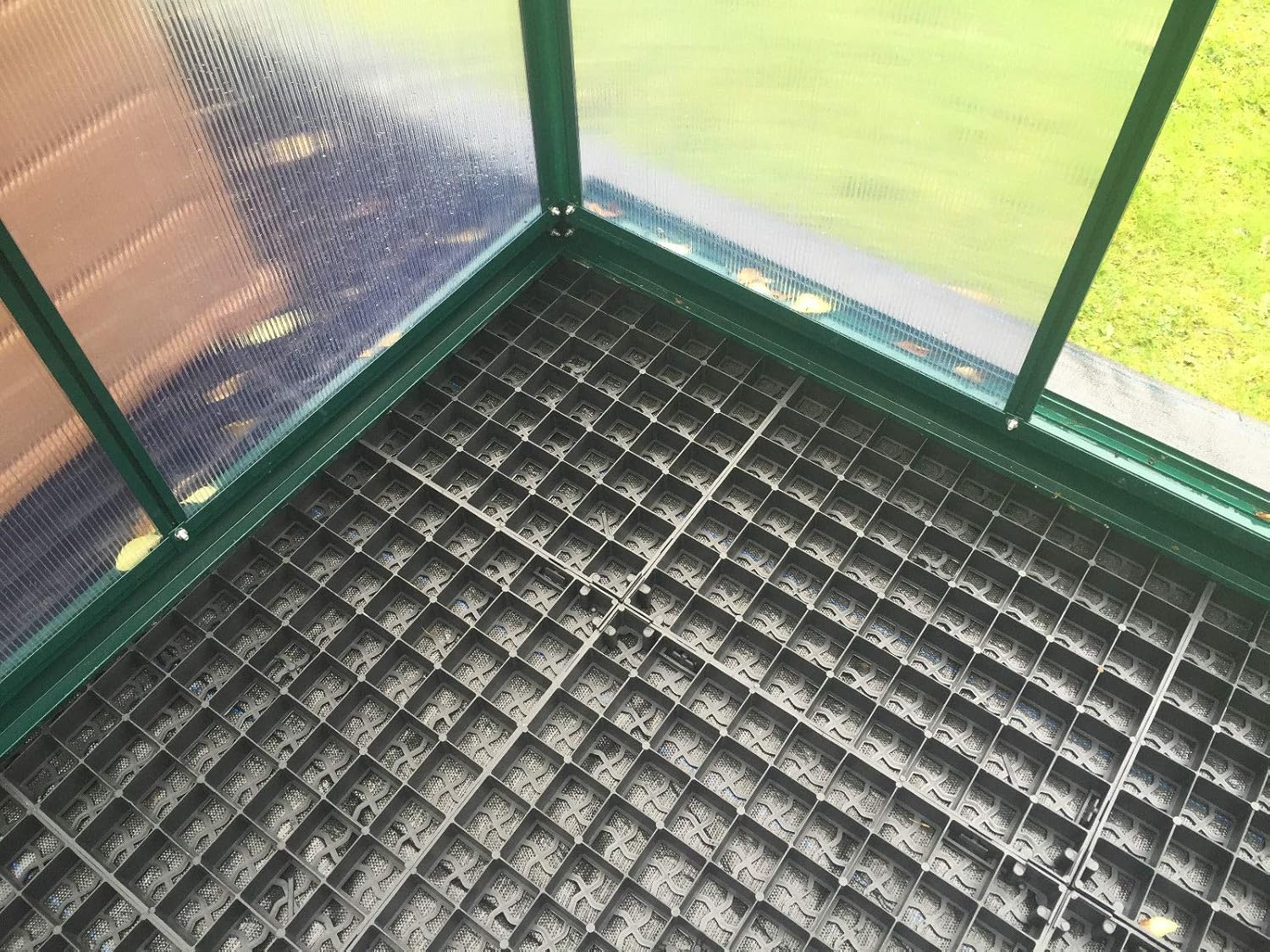 ECO500 Full Gravel Garden Shed Base Grid With Included Free HD Membrane (6M X 3M SUITS 20 X 10