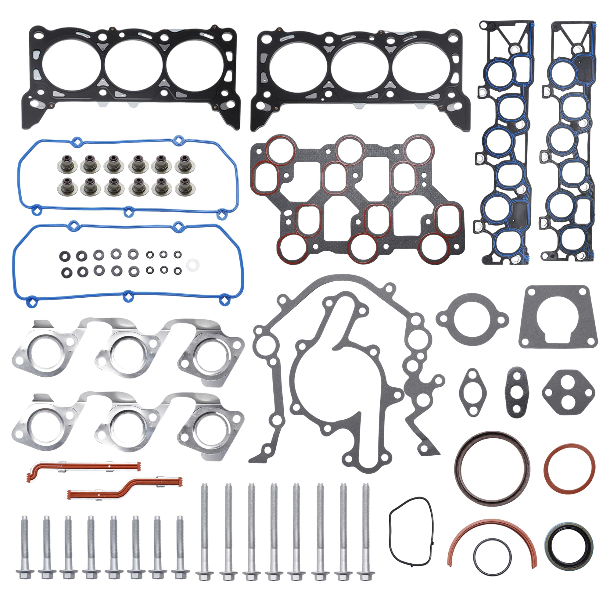 Photo 1 of Riyhch Head Gasket with Bolts Set, HS9250PT-2, ES72160, 1998-2000 for Ford E150 E250 Econoline F150 4.2L, 1999-2004 for Mustang 3.8L, 2004 for Mustang 3.9L, VIN Code 2, 4, 6"