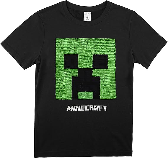 maglietta bambina paillettes reversibili