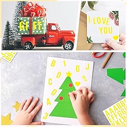 1470 Letter Stickers 15 Sheets Alphabet Stickers