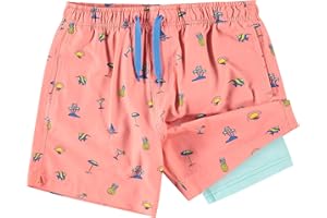 Kanu Surf Boys Adventure Boys Swim Trunks with Compression Liner Quick Dry Stretch Swimsuit