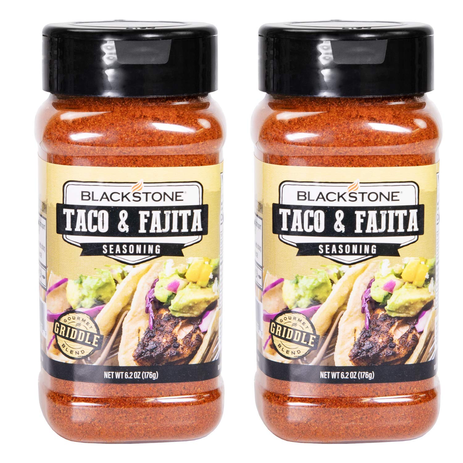 Ultimate Barbecue Spices, Gourmet Flavor Seasoning Bundle (2 Pack), Use for Grilling, Cooking, Smoking - Meat Rub, Dry Marinade, Rib Rub (Taco & Fajita, 6.2 Ounce)