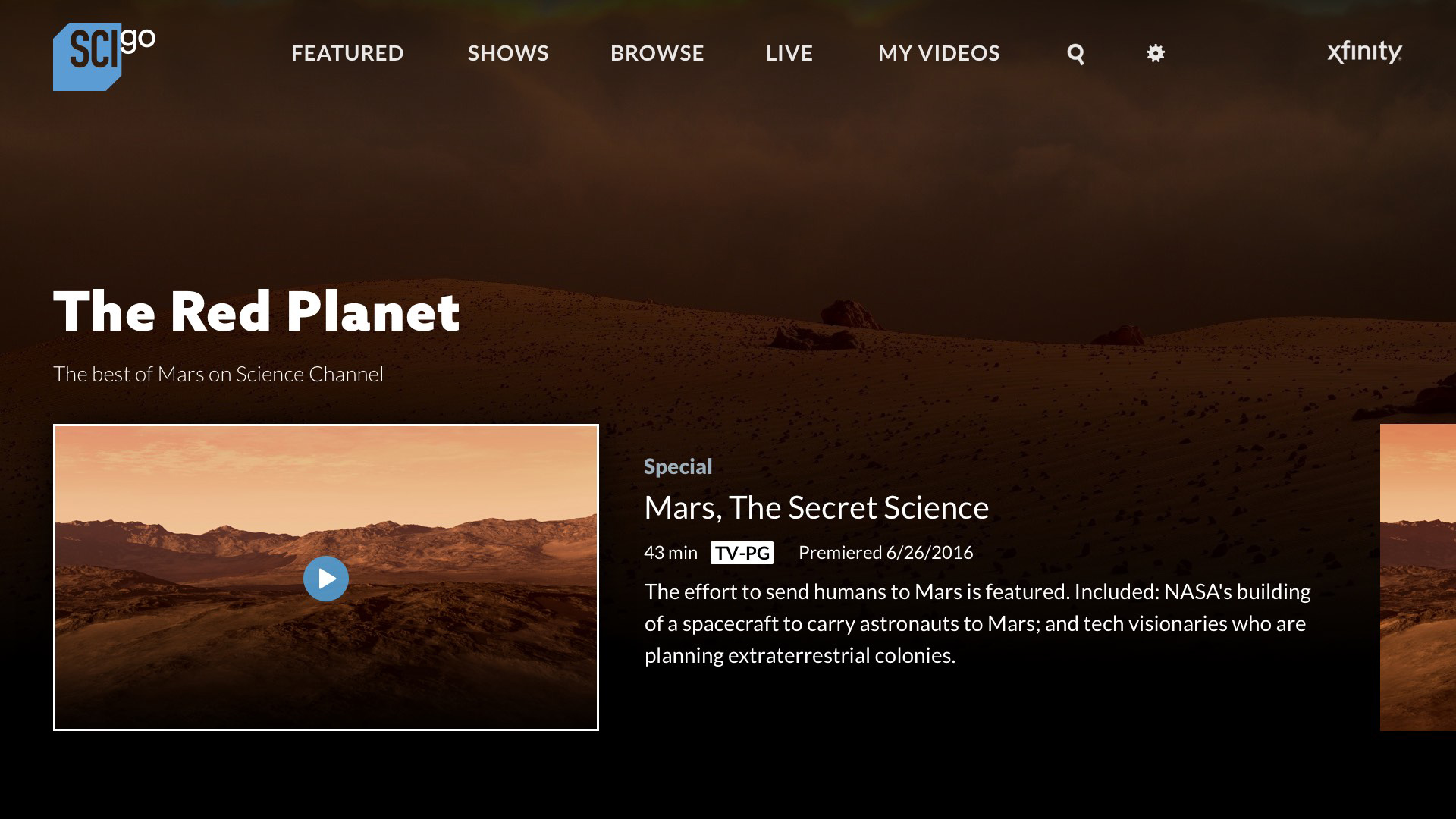 Science Channel GO Fire TV
