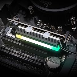 EZDIY-FAB NVME PCIe Adapter with 5V ARGB Heat Sink