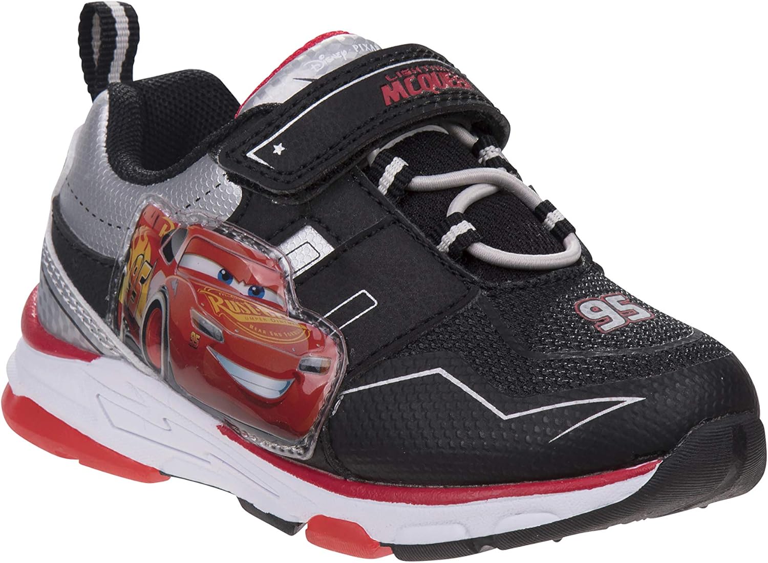 boys red athletic shoes