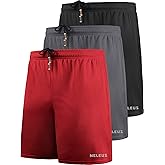 NELEUS Men's 7 inch Lightweight Workout Running Shorts with Pockets
