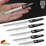 3 Swords Germany Double Sided Sapphire Nail File Set 5 Pcs with 3-Way Buffer view 4