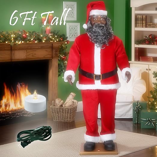 Yardds Christmas Decorations Dancing Santa Claus Outdoor