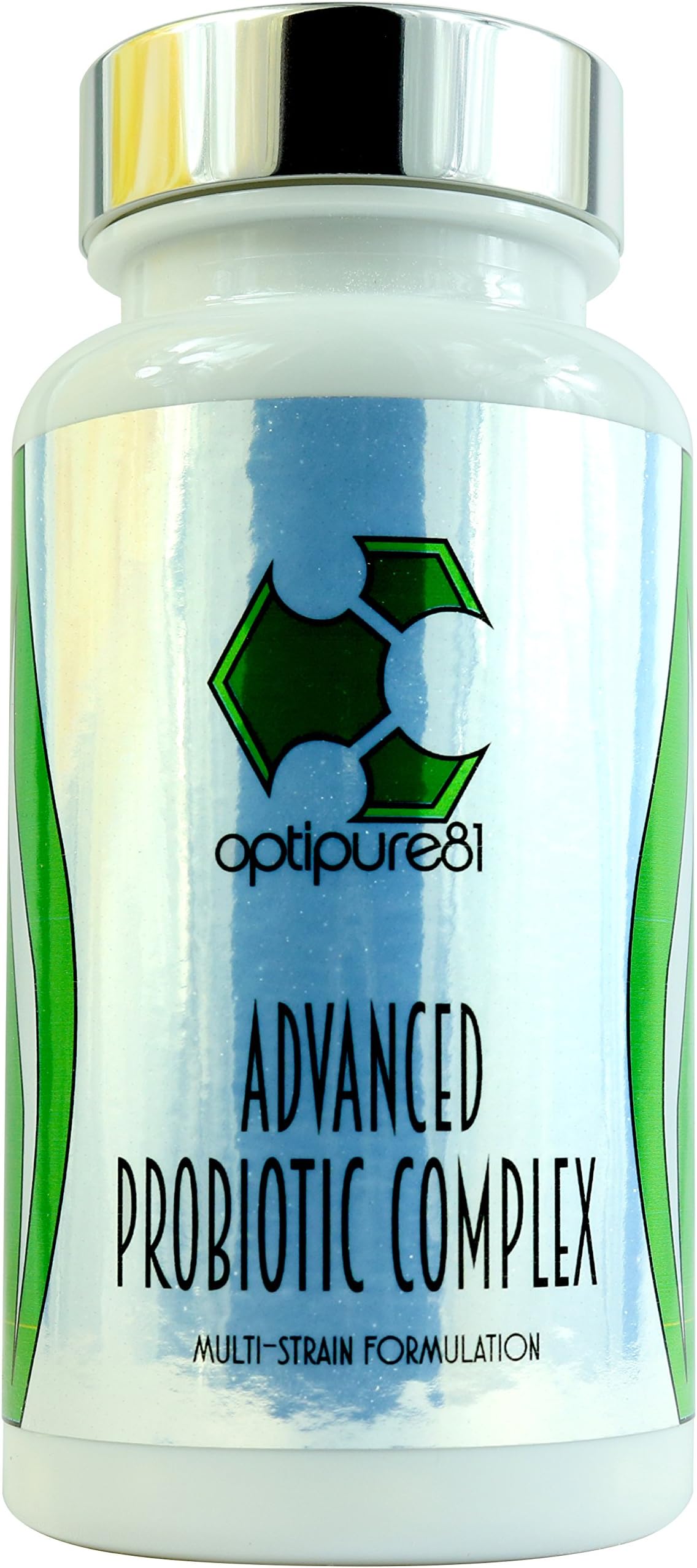 Probiotic Advanced Complex | Optipure81's 50 Billion CFU Probiotics | 30 Day Supply | Made in The UK