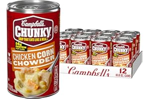 Campbell's Chunky Chicken Corn Chowder, 18.8 Ounce (Pack of 12)