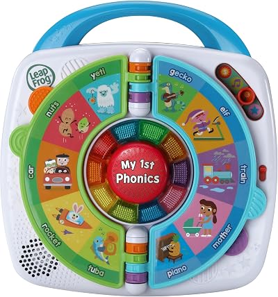 LeapFrog My 1st Phonics Spin & Learn Educational Toy 44 Phonemes 4 Modes