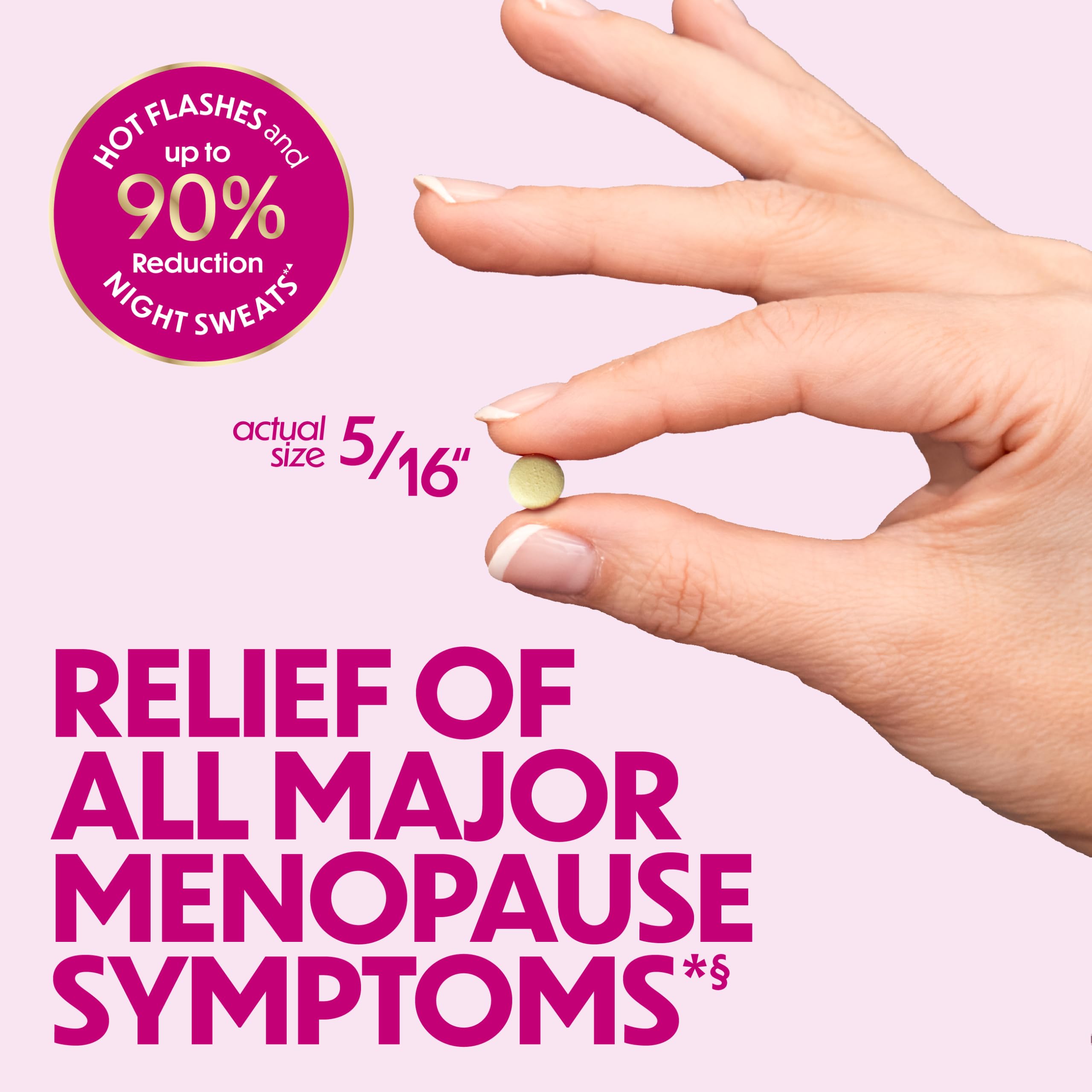 Estroven Complete Multi-Symptom Menopause Supplement for Women, 28 Ct., Clinically Proven Ingredient Provide Menopause Relief & Night Sweats & Hot Flash Relief* Drug-Free & Non-GMO