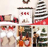 Sgehenr White Faux Fur Fabric 9x150cm Shaggy Plush Craft Fur Gnomes Santa view 6
