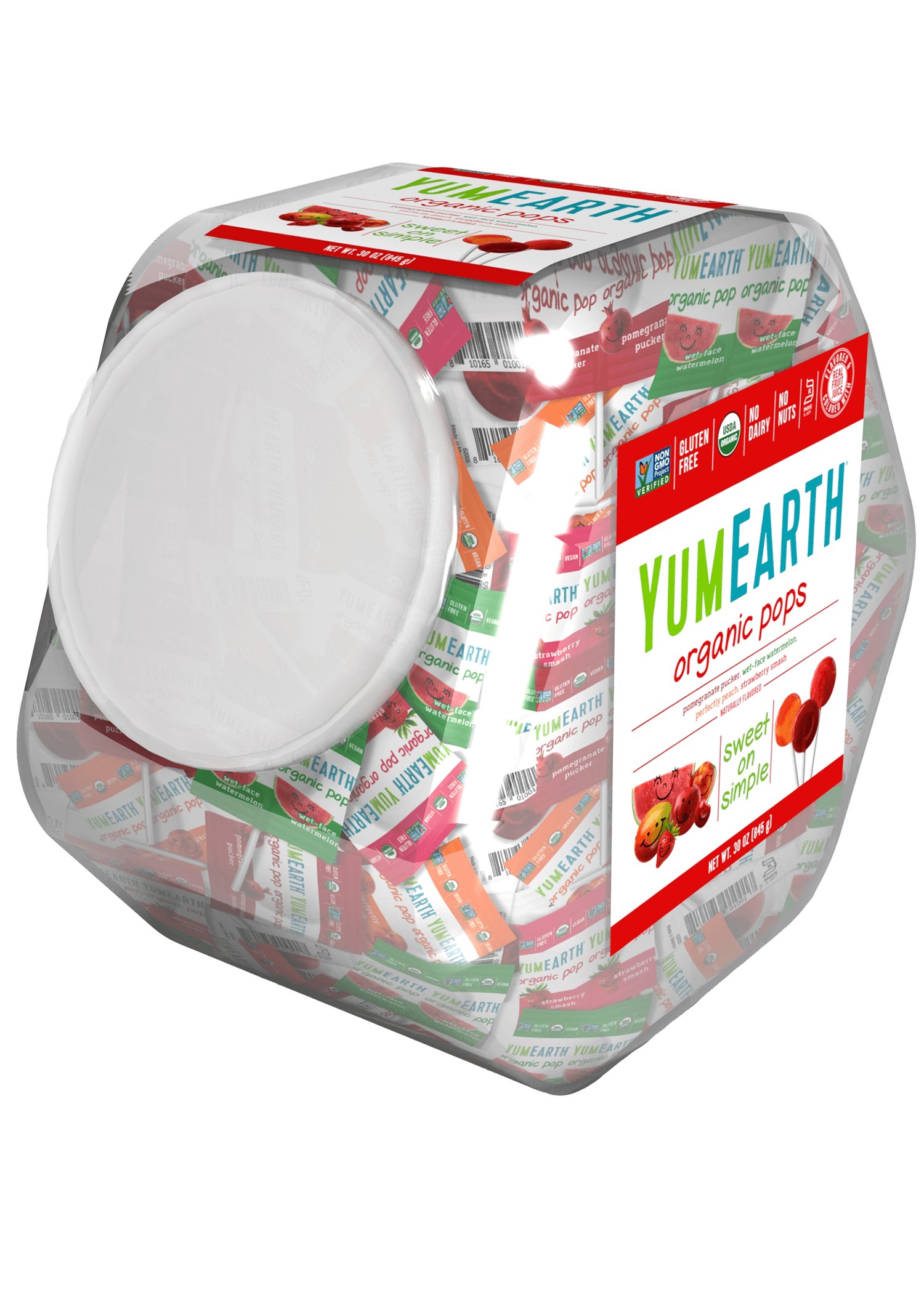 Candy Creek Sugar Free Lollipops, 8 Fruit Flavors, Bulk 3