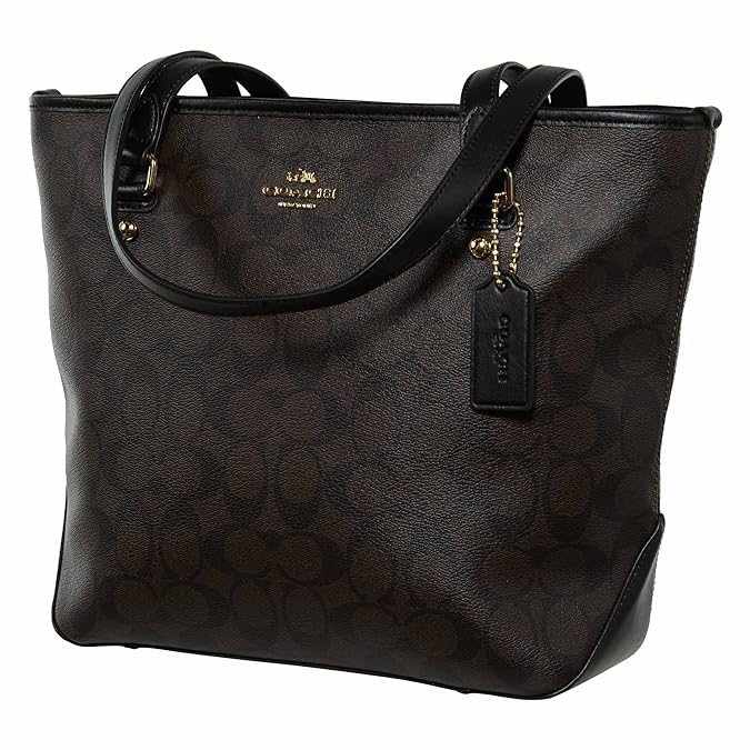 Buy Coach Women's Tote Bag Brown Black HIS_053 at Amazon.in