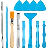HowFixit 12-in-1 Electronics Opening Tool Kit, Professional Anti-Static Spudger Set with Plastic &amp; Metal Pry Tools for Laptop, MacBook, PC, PS4, PS5, Xbox, Switch, Controller Repair