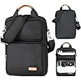 13.3-14 Inch Laptop Sleeve Bag, Laptop Bag for 14'' MacBook Pro M4 2024,14'' MacBook Pro M3&M2&M1 2023/2021, 13.6/13'' New MacBook Air M3/M2 2024/2022,Tab S8 Ultra 14.6",with Shoulder Strap(Black)