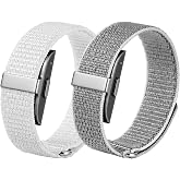 Astorgos Loop Bands Compatible with Hume Health Band 1.0 | Soft Breathable Adjustable Nylon Strap, Hook&amp;Loop Closure, Sport Replacement Strap, for Women Men, Fitness Tracker Wristband