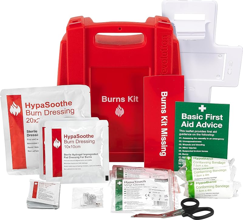 Safety First Aid Group Evolution Plus HypaSoothe Burns Kit Medium Burns Gels