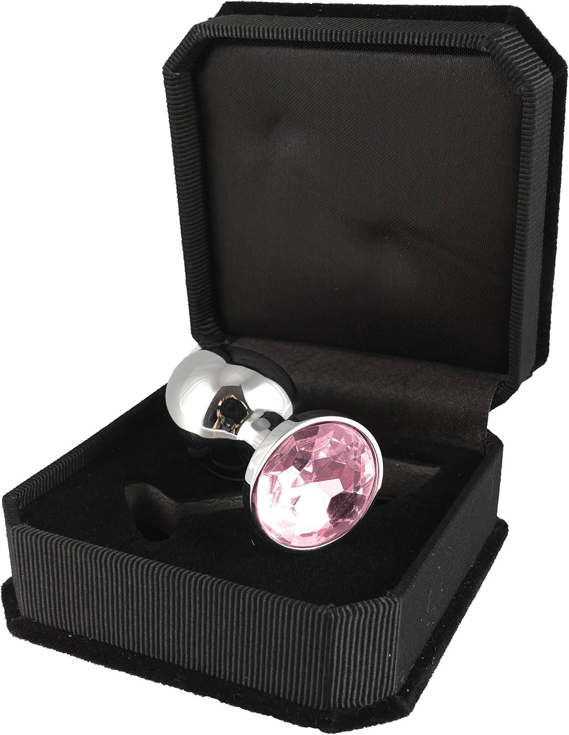 Rimba Butt Plug Small with Cristal, Unisex, 8008, 200 g, Pink - Image 3
