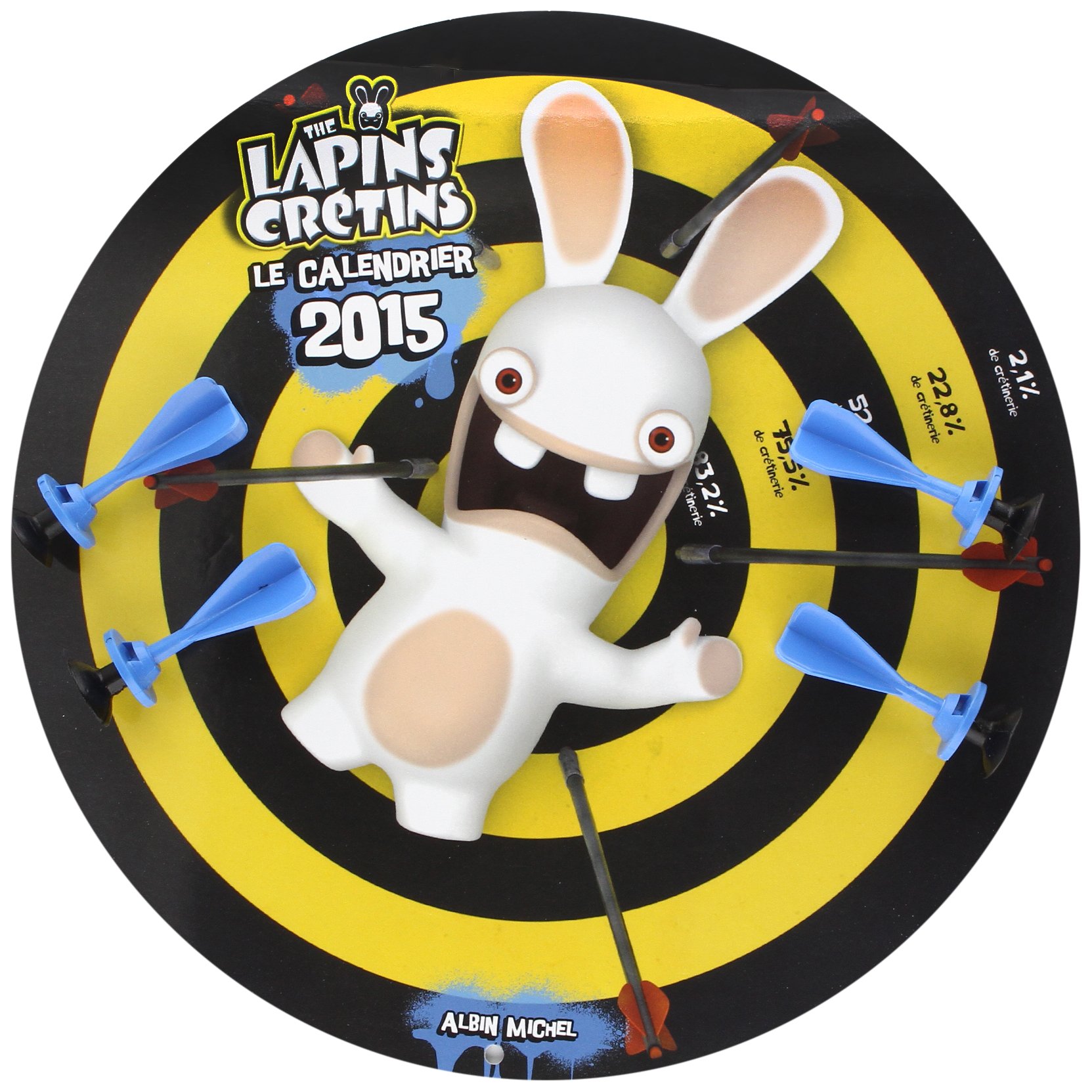 Calendrier Lapin Cretin 2023 Le Calendrier Des Lapins Cretins 2015: Avec De Vraies Fléchettes : Lapins  Cretins: Amazon.de: Bücher