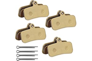 BOXOB 4 Pcs Electric Dirt Bikes Brake Pads, High-Performance Front & Rear Disc Brake Pads Replacement Accessories for Surron 