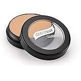 Graftobian HD Glamour Crème Foundation 1/2oz, Weightless Full Coverage Makeup, 65 Inclusive Shades, For All Skin Types, Natural or Full-Glam Looks, For Professionals and Beginners, Buttermilk