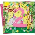 Twizler 2nd Birthday Card For Child With Elephant And Presents Two Year Old Age 2 Childrens Birthday Card Boys Birthday Card Girls Birthday Card Happy Birthday Card
