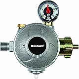 Einhell - Regulador de presión de gas integrado (50 mbar)