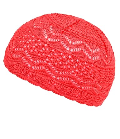 EveryKid Maximo Strukturmütze Strickmütze Häkelmütze Sommermütze Mädchenmütze Häkeloptik Kleinkind Mädchen (MX-63578-193700-S