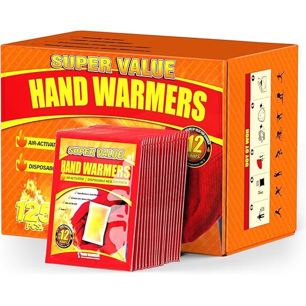 45 Pairs Of Ultra Thin Adhesive Toe Warmers - Up To 10 Hours Of All Natural, Odorless Heat - Air Activated For Sports, Comfort | Buy Now With Express International Delivery