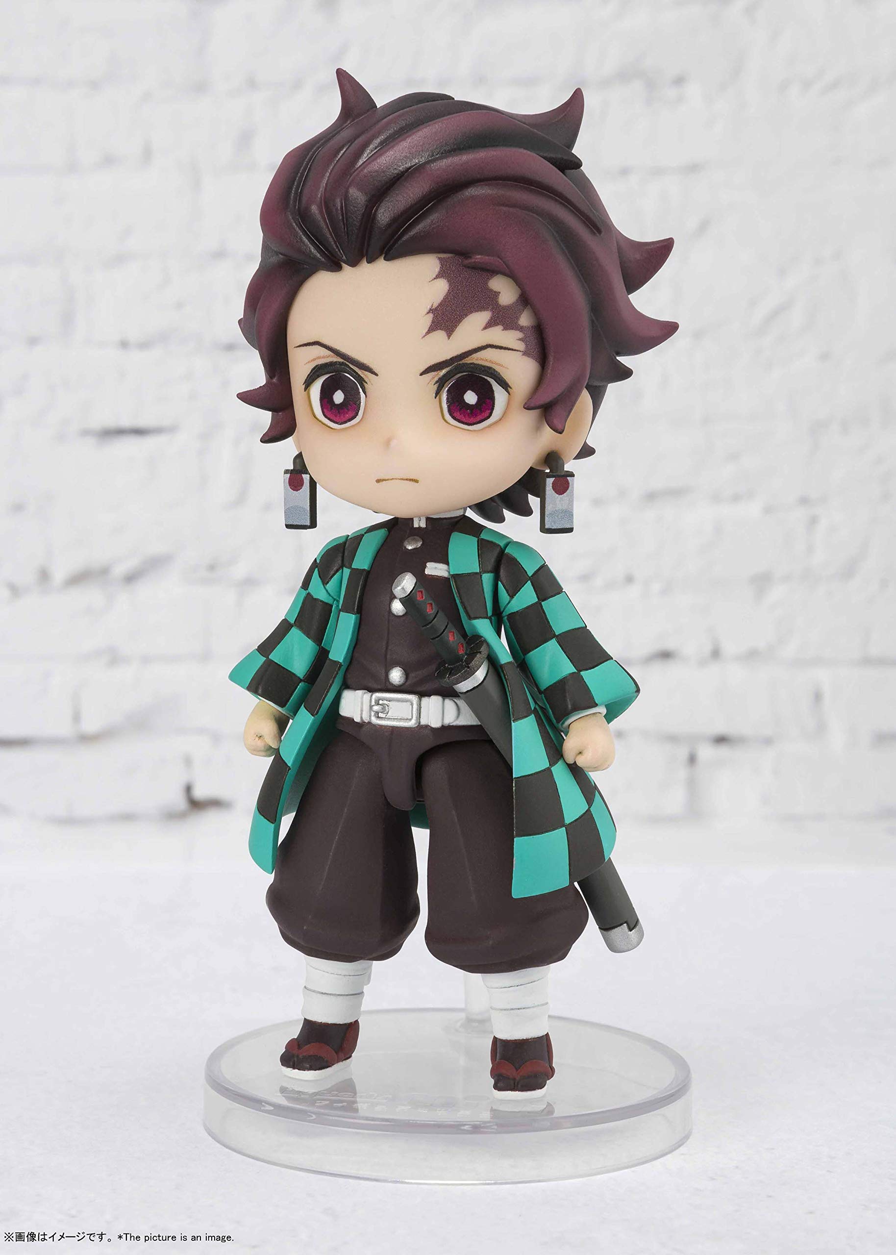TAMASHII NATIONS Figuarts Mini Nezuko Kamado - Demon Slayer (Kimetsu No Yaiba) - Action Figure Collezionabile Con Bracci Opzionali - 3