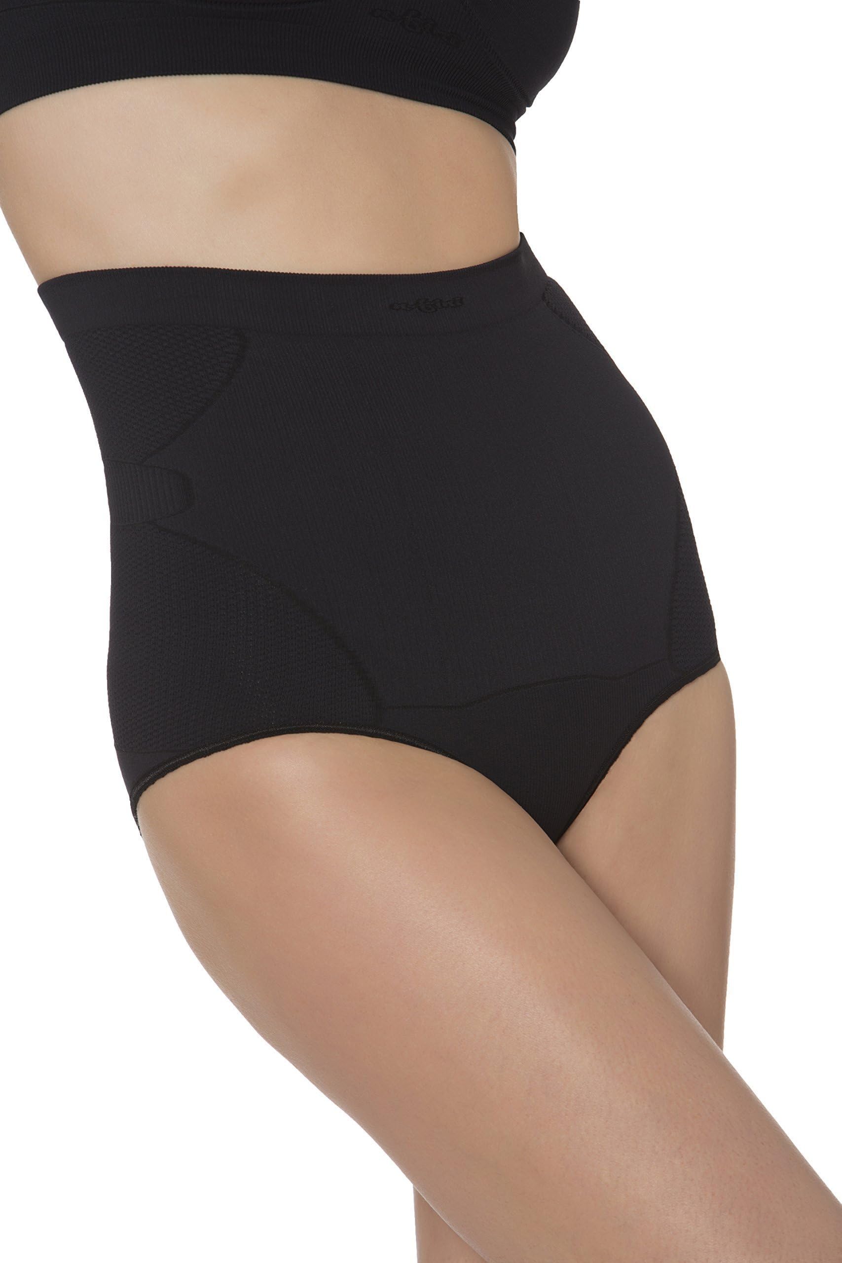 by N-fini Women's Plus High Waist Brief Full Bottom Shapewear Panty