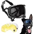 K9 Dog Goggles Tactical Protection Police Exceed Military Standards Large Black Large Pack of 1