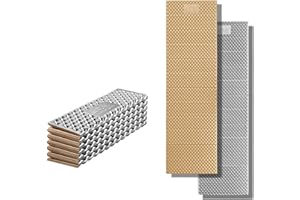 Mountain Spring Polar Bear XL Folding Closed Cell Foam Sleeping Pad R-2.6 | Highest R-Value Thickened Moisture-Proof Closed C