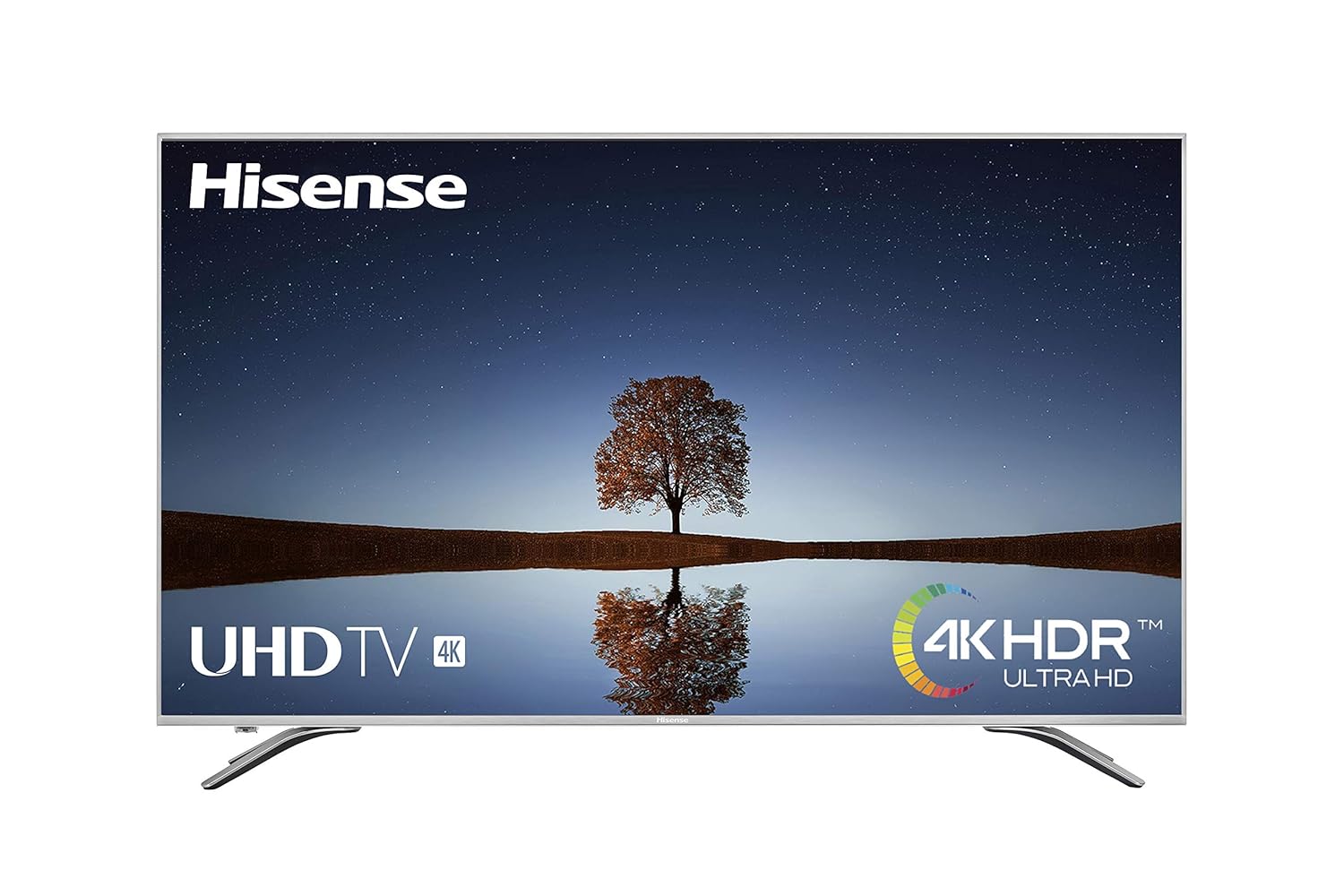 Hisense H65A6500, Smart TV VIDAA U, Diseño Metálico, Modo Deportes, 4K Ultra HD, HDR, Precision Color, Super Contraste, Remote, WIFI Ethernet USB, 65", Negro [Clase de eficiencia energética B]
