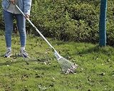 Unibos Garden Rake 25 Tines Telescopic 160cm Adjustable Handle view 3