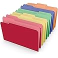 Staples Heavyweight Colored File Folders, 3 Tab, Legal, 50/Box