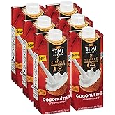 Thai Kitchen Unsweetened Coconut Milk, 25.36 fl oz (Pack of 6)