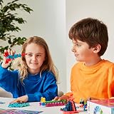PLUS PLUS Learn to Build Colorverse 1000 Pieces 6 Baseplates 10 Wheels view 2