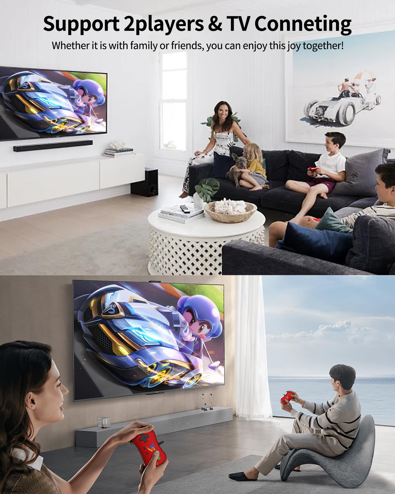 ToySafari Retro Portable Handheld Game Console to