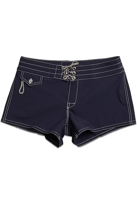 Birdwell Women's Cotton Corduroy Shorts (Navy, 0) | Amazon.com